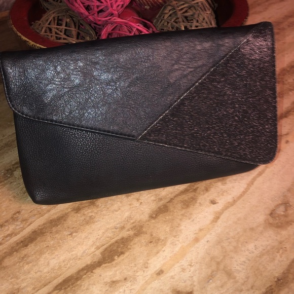 Black Clutch / Crossbody handbag - Picture 1 of 7